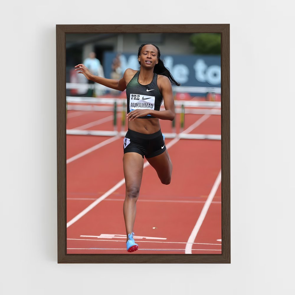 Poster Dalilah de muhammad – affiche Athlétisme (vue 5)